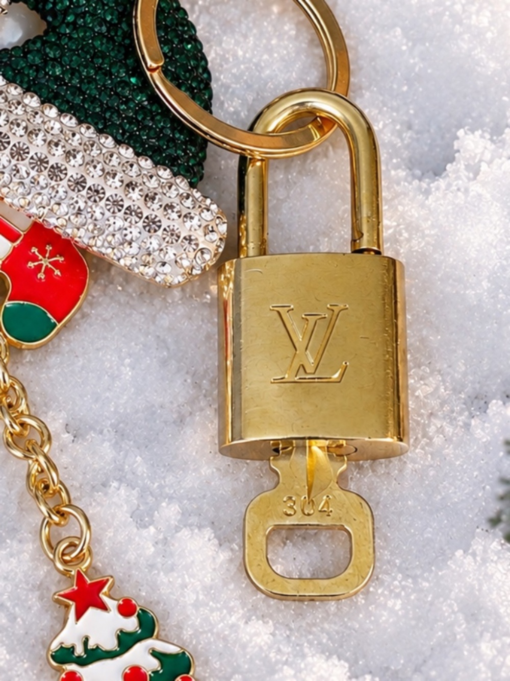 Louis Vuitton Padlock & Key Set #30 where did I get #324 + Free Gift Charm